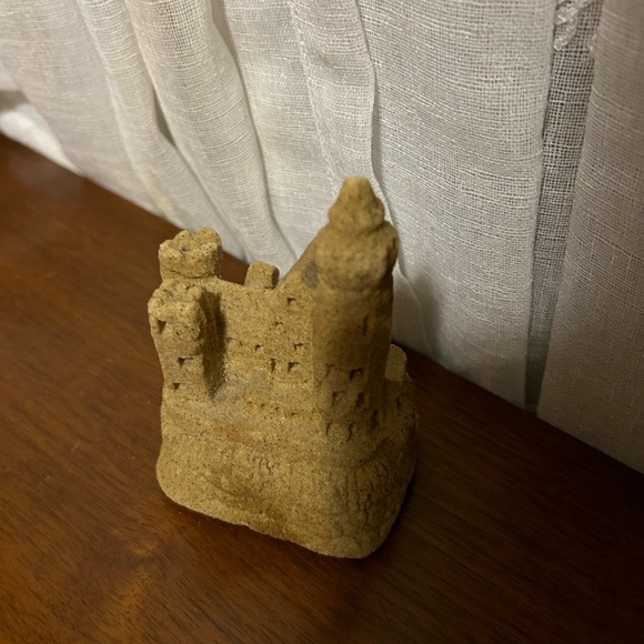 2/$10 Mini Sand Castle Real Sand Sculpture A Sandman castle 80s - Picture 2 of 4